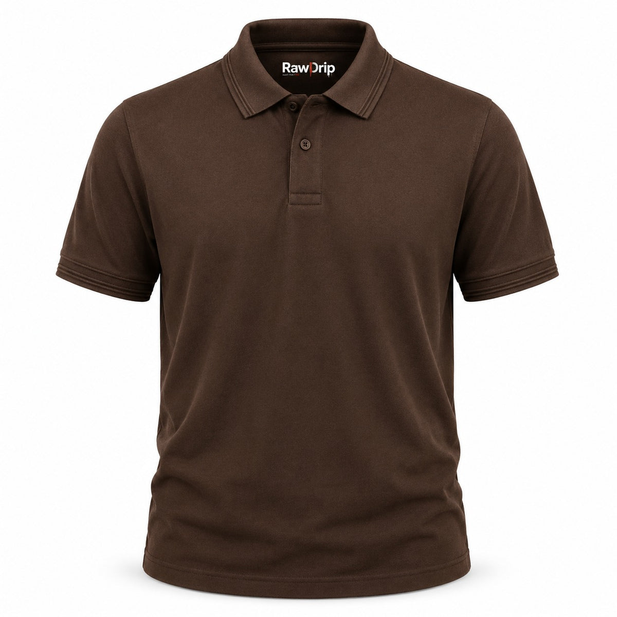 RawDrip Classic Cotton Polo Shirt for Men — Regular Fit