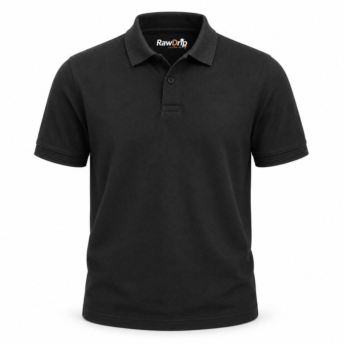 RawDrip Classic Cotton Polo Shirt for Men — Regular Fit