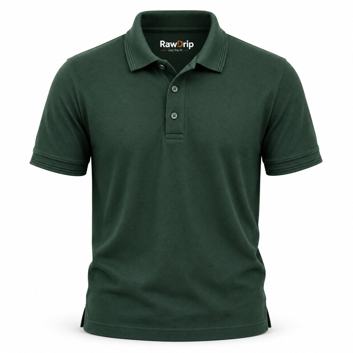 RawDrip Classic Cotton Polo Shirt for Men — Regular Fit