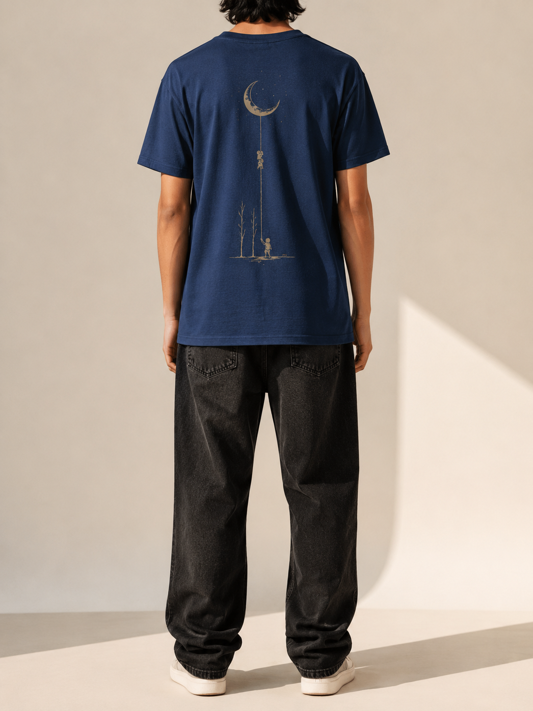 Moon Drop Shoulder Tee
