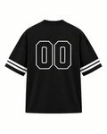 Oversized Jersey Number Tee – "00" | RawDrip Pakistan