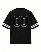Oversized Jersey Number Tee – "00" | RawDrip Pakistan