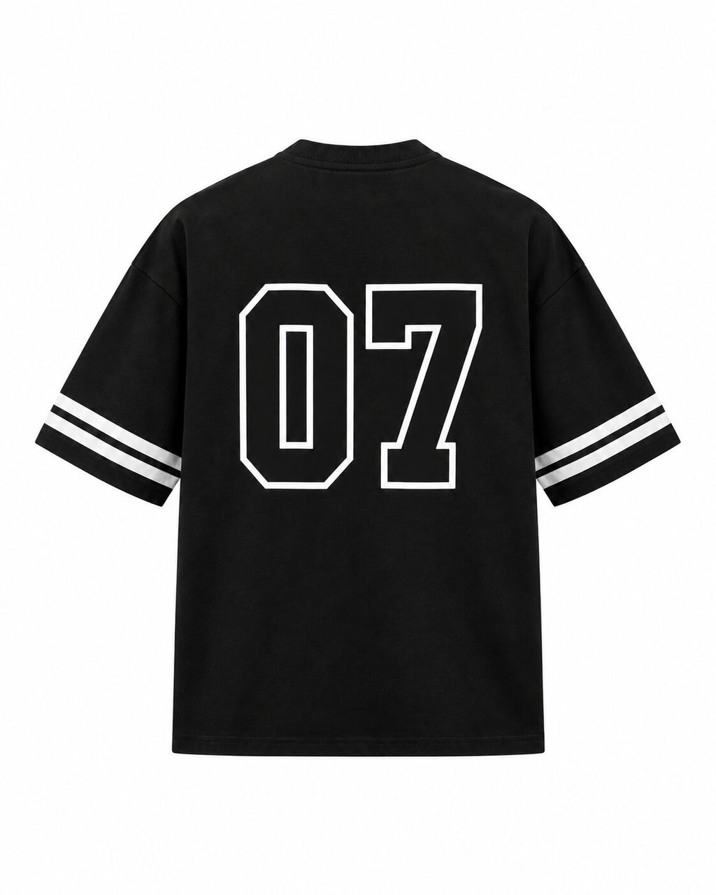 Oversized Jersey Number Tee – "07" | RawDrip Pakistan