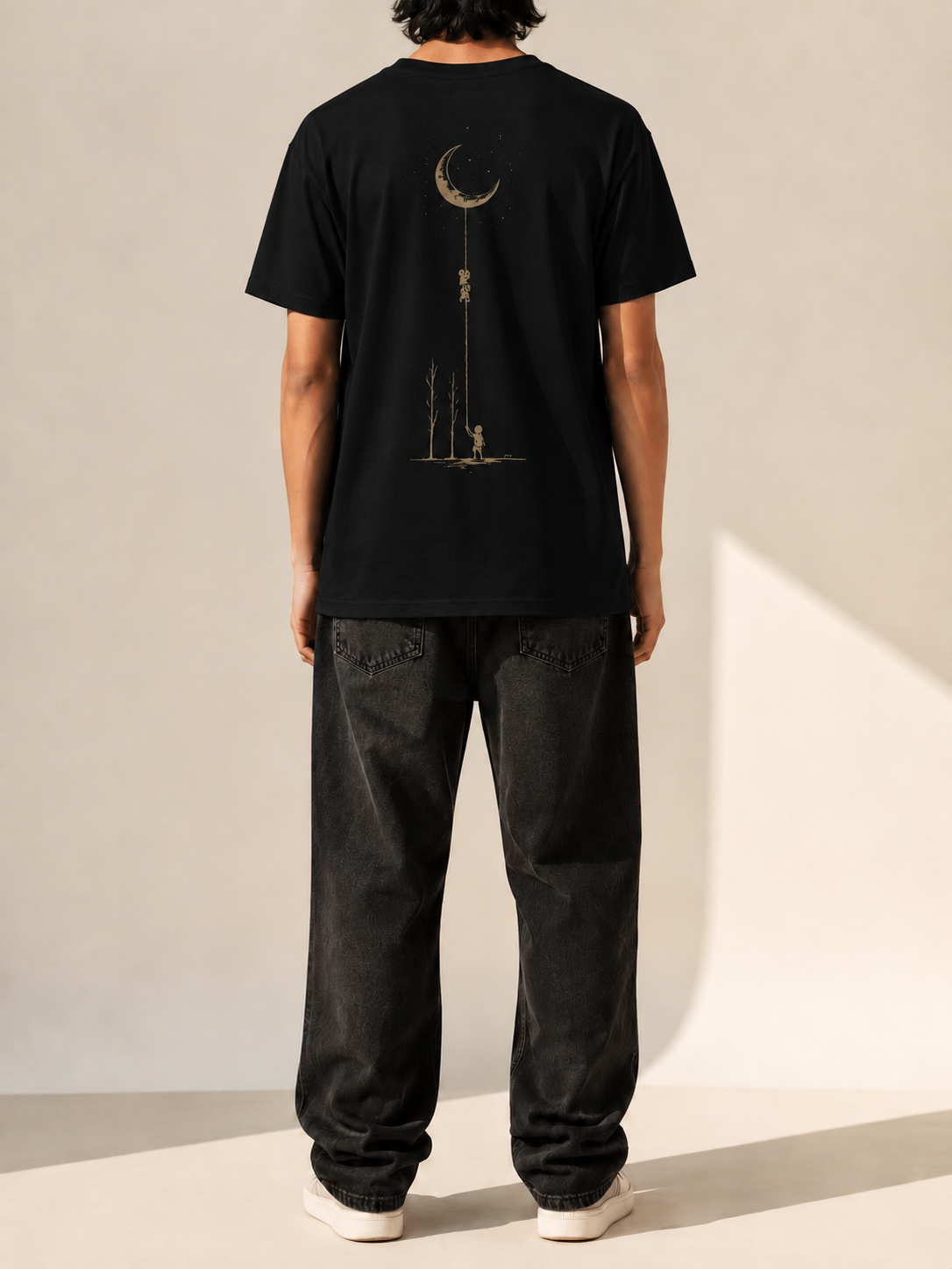 Moon Drop Shoulder Tee