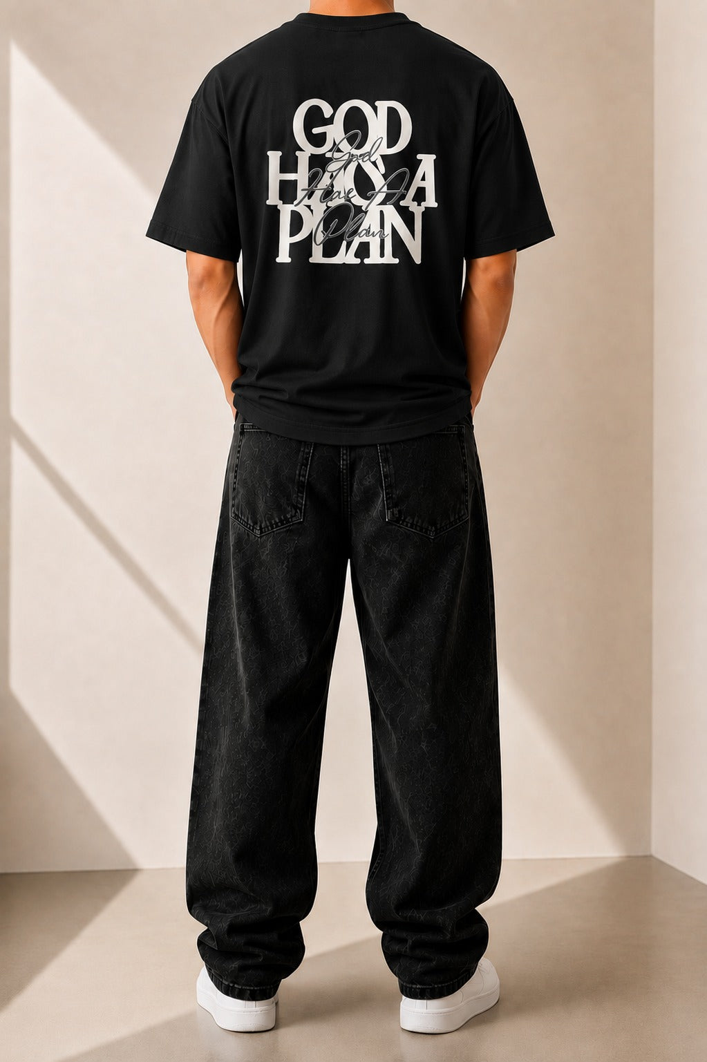 God Had A Plan Drop Shoulder Tee