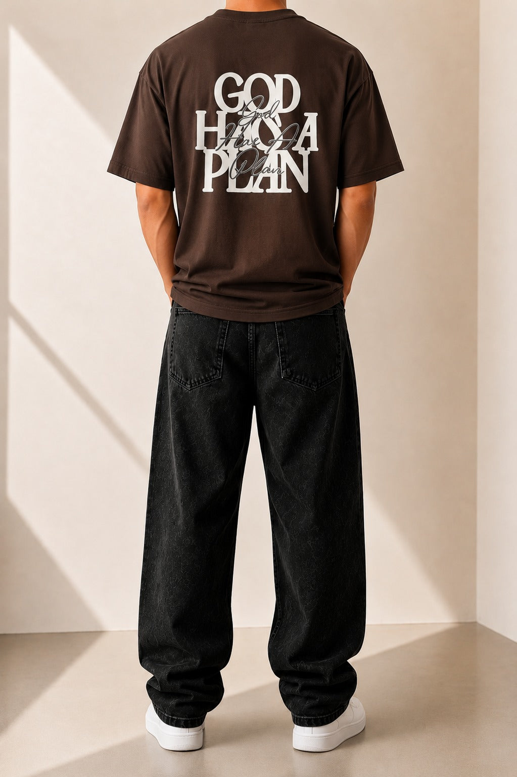 God Had A Plan Drop Shoulder Tee