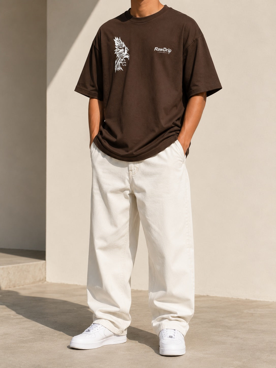 Eagle Drop Shoulder Tee