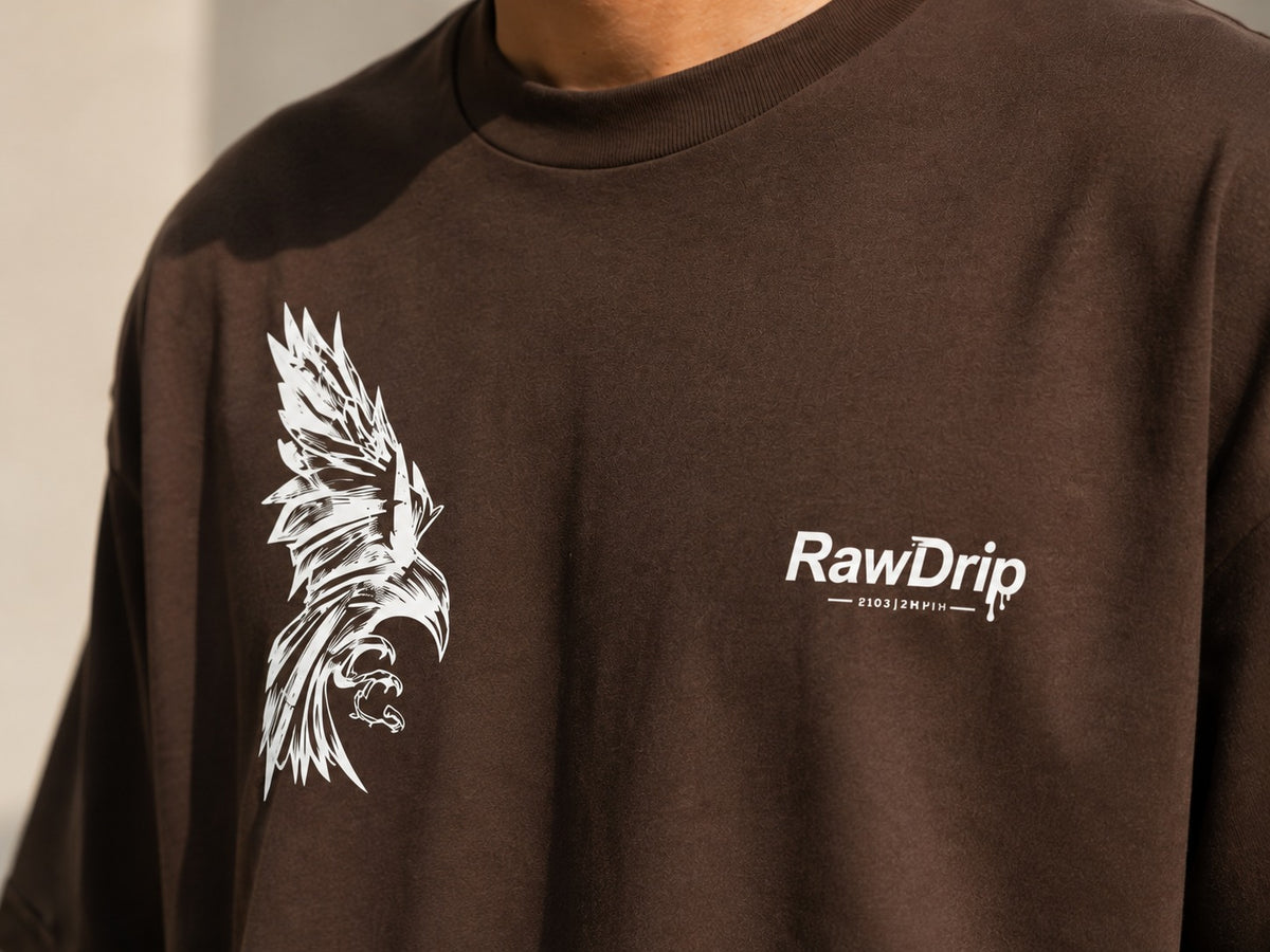 Eagle Drop Shoulder Tee