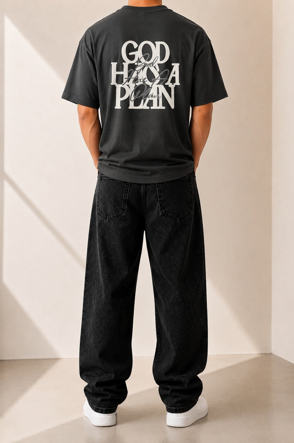 God Had A Plan Drop Shoulder Tee