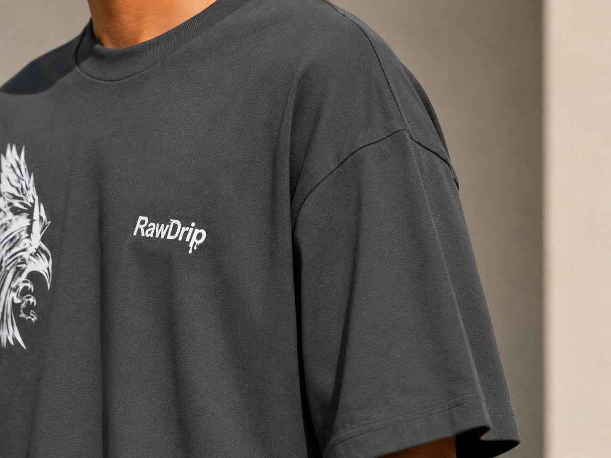Eagle Drop Shoulder Tee