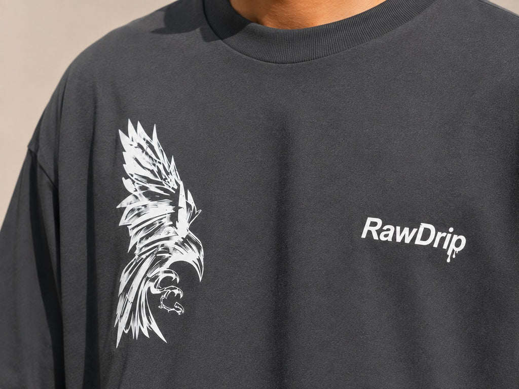 Eagle Drop Shoulder Tee