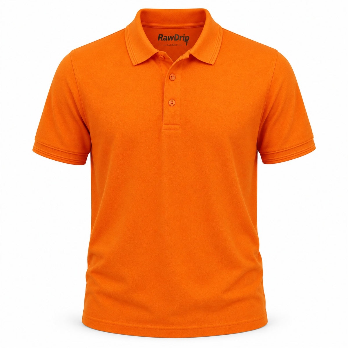 RawDrip Classic Cotton Polo Shirt for Men — Regular Fit