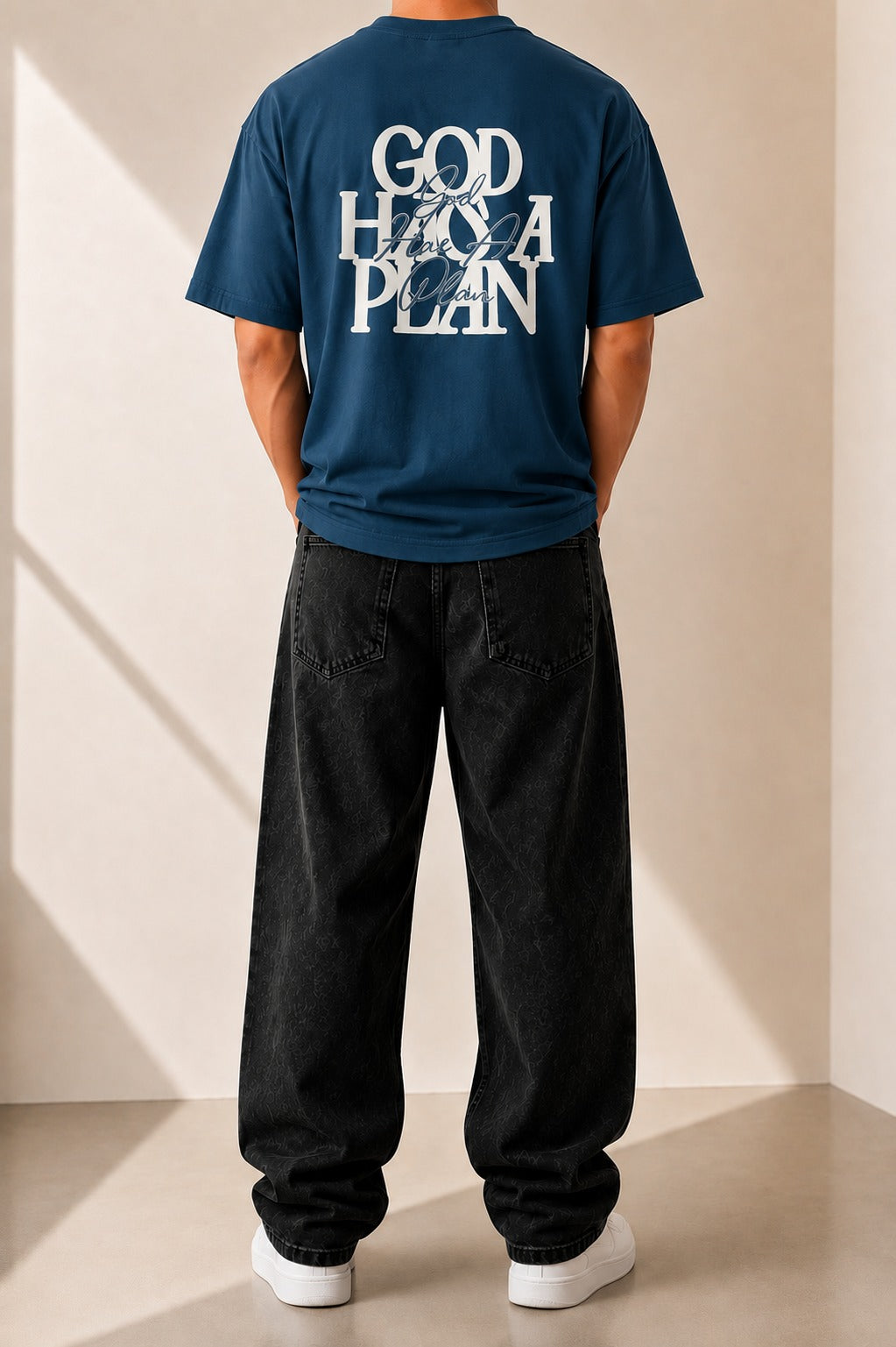 God Had A Plan Drop Shoulder Tee