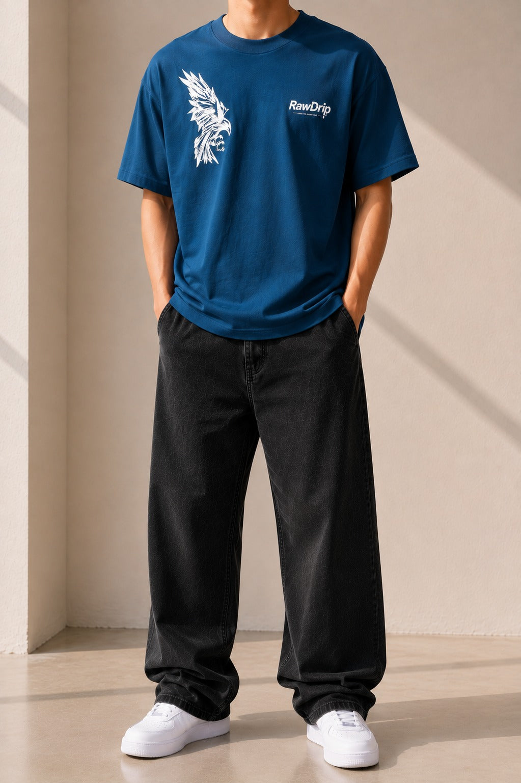 Eagle Drop Shoulder Tee