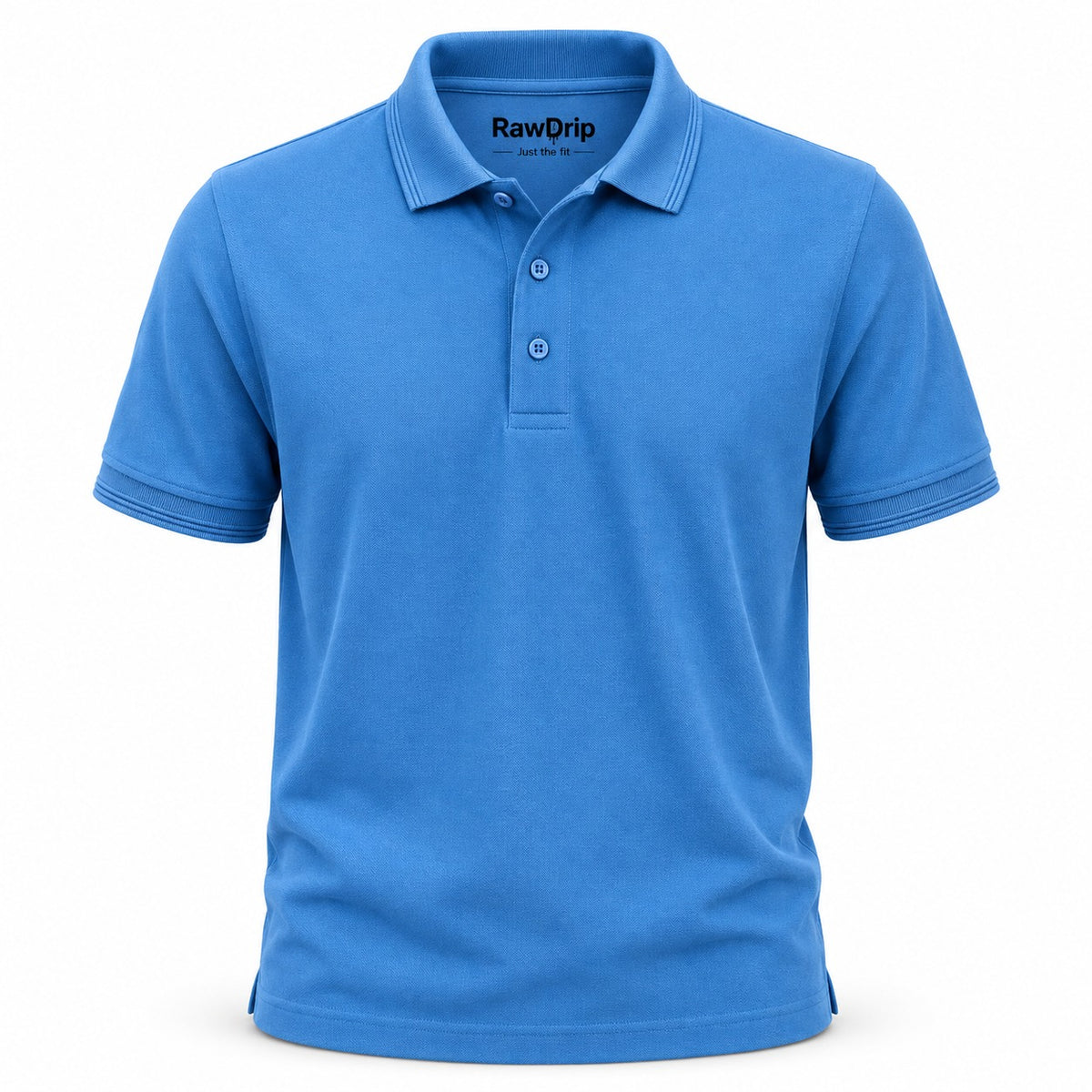 RawDrip Classic Cotton Polo Shirt for Men — Regular Fit